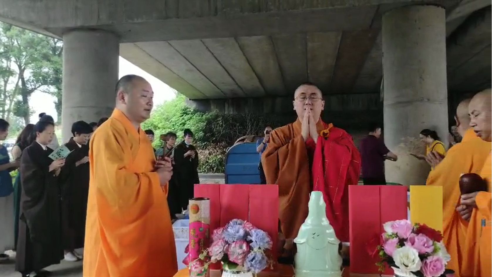 华严寺6月24日放生法会圆满